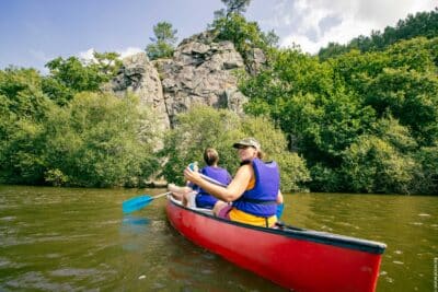 Canoë-kayak à l'île aux Pies - Simon Bourcier