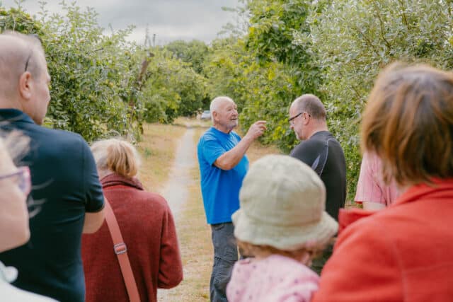 Visite de Mémoire Fruitière lors d'un RDV du Savoir et du Savoir-Faire - Madoline Bauthamy