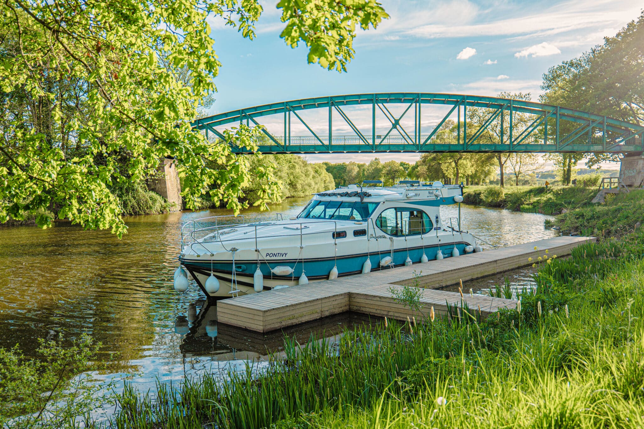 Le Pont du Grand Pas, pont industriel, en pleine nature
