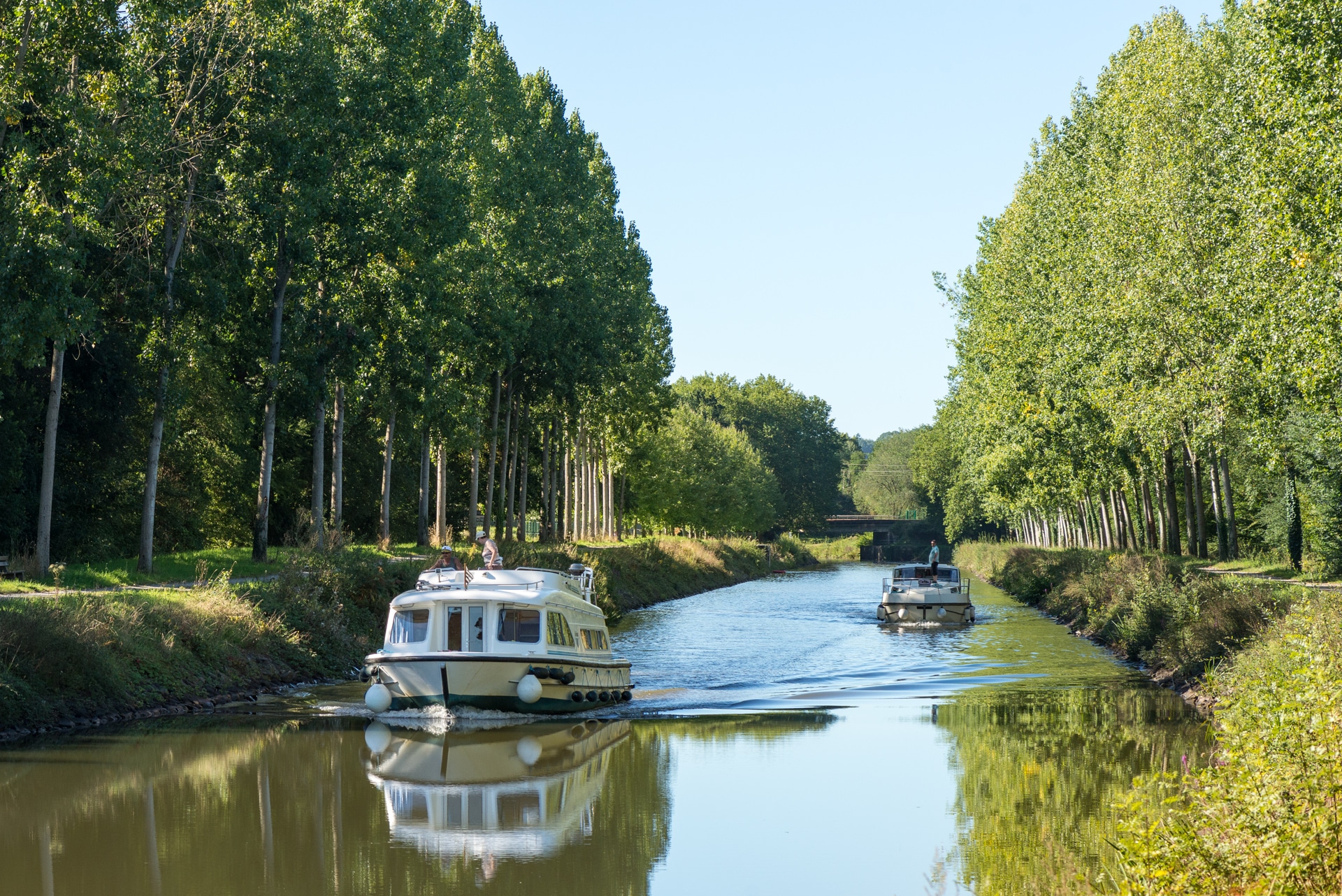 Coups de cœur itinérance - Emmanuel Berthier - Bateau sur le Canal de Nantes à Brest