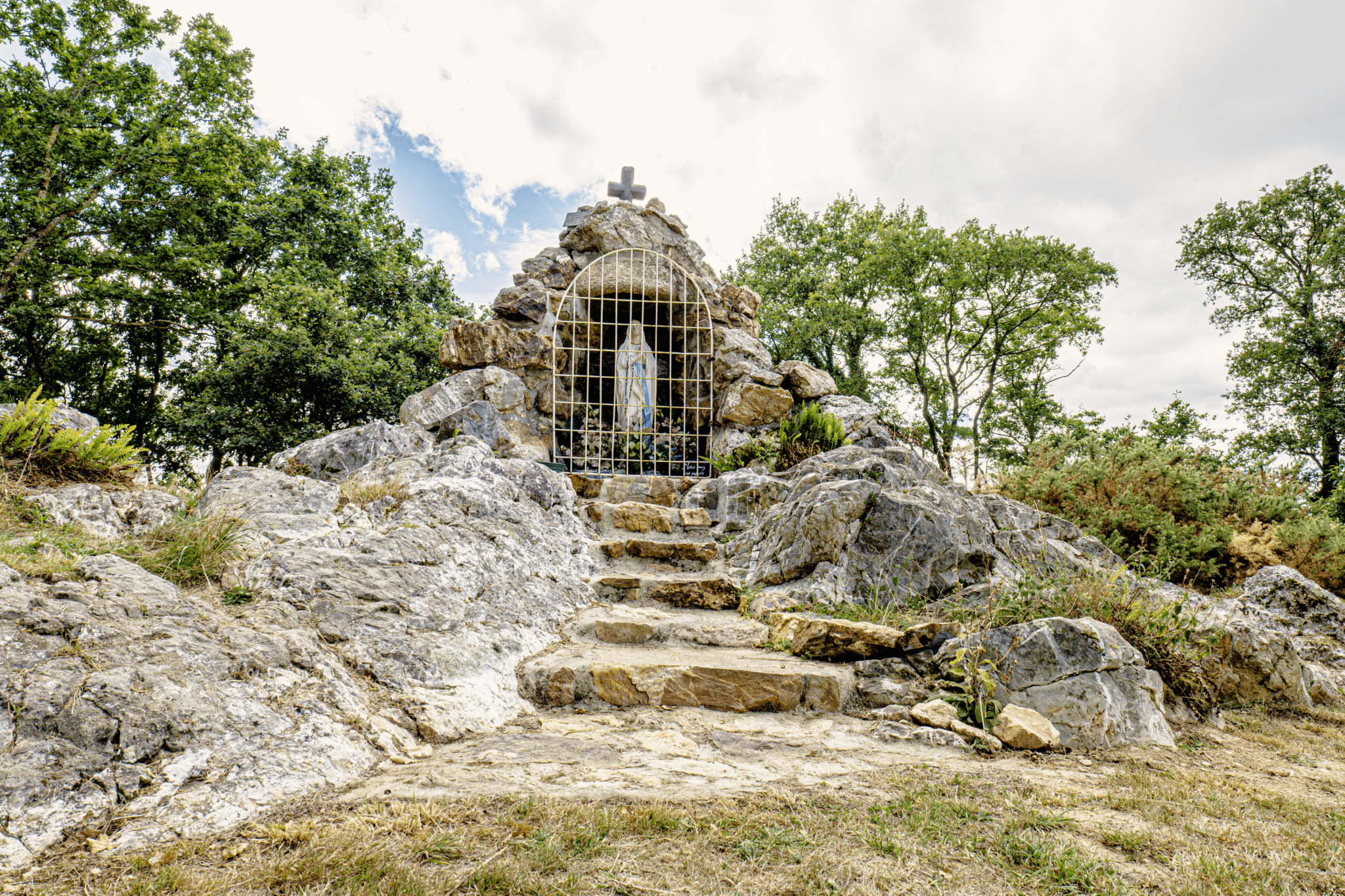 L'oratoire du Pas du Saint à Pierric © Madoline Bauthamy