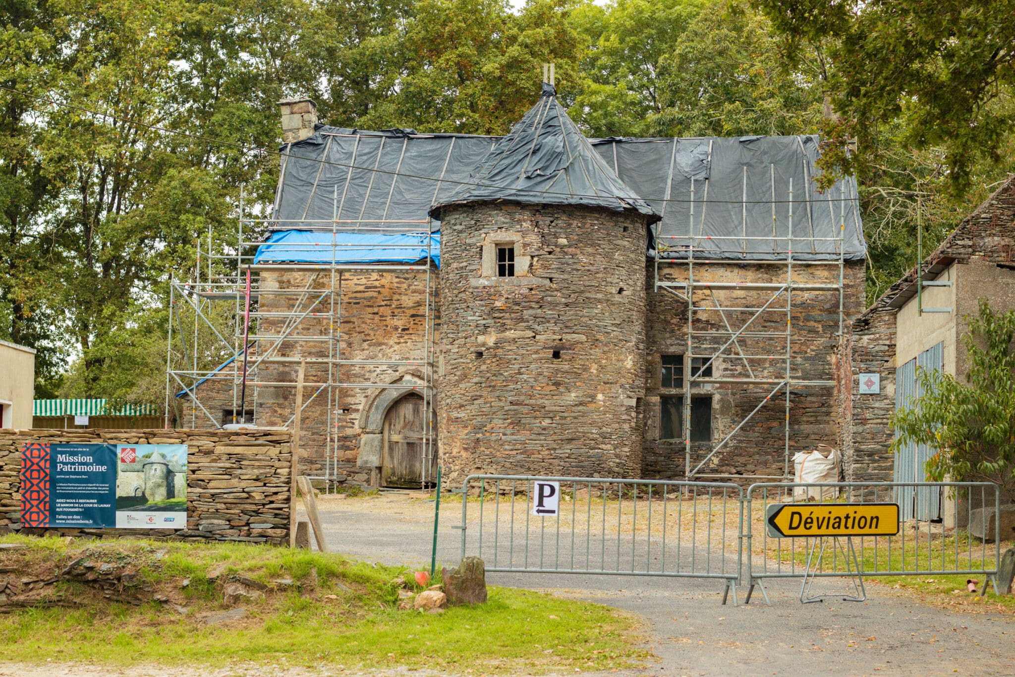 Manoir de la Cour de Launay © Madoline Bauthamy