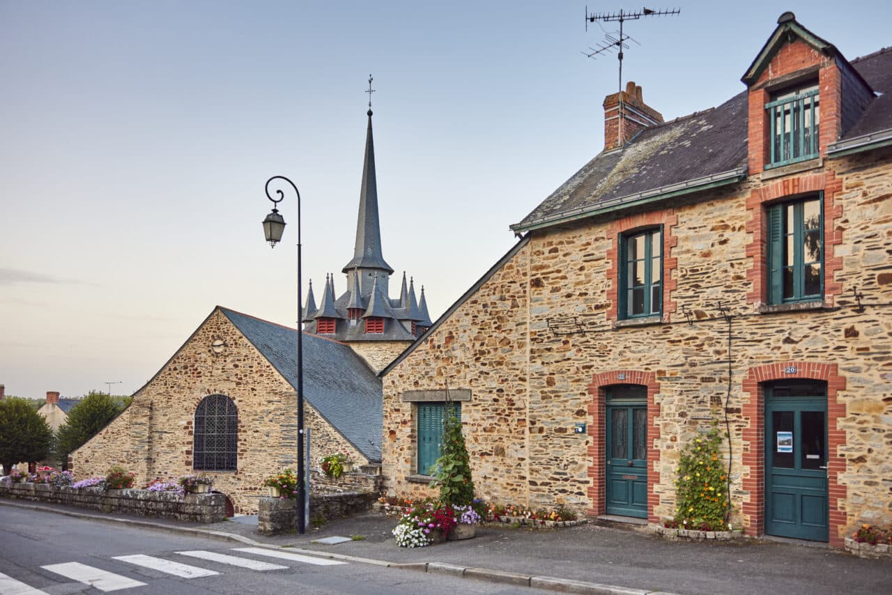 Le bourg de Langon © Alexandre Lamoureux