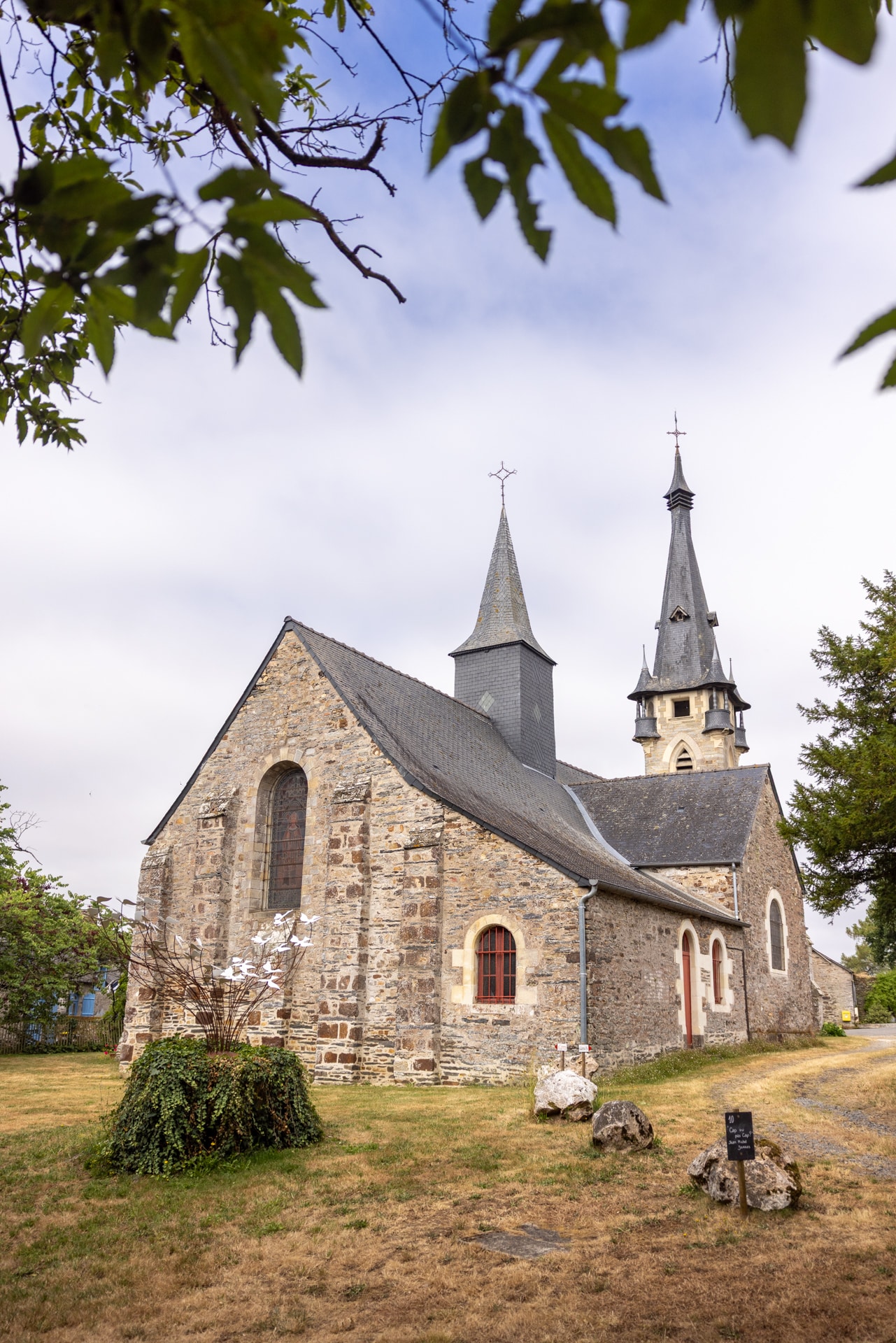 Eglise Saint-Melaine à Brain-sur-Vilaine © Emmanuel Berthier